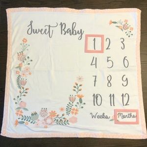 🆕 Sweet Baby Milestone Blanket